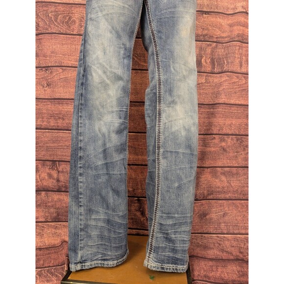 American Fighter Jeans Heritage Bootcut From the Buckle y2K Mens 30 FLAW - Picture 5 of 15